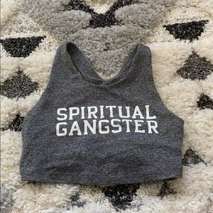 Great Condition spiritual gangster XS/S crop